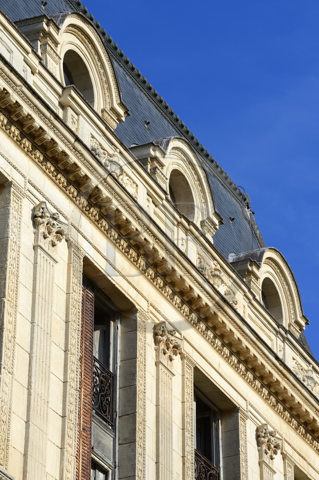 France, Corse-du-Sud (2A), Ajaccio, Chateau de la Punta de la famille Pozzo di Borgo vers Villanova construit avec les pierres du château des Tuileries