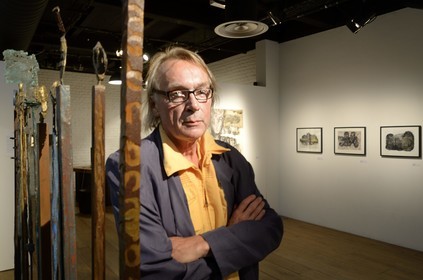 France, Paris, Galerie Univer, exposition de Hans Bouman