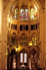 France, Haute Marne, Montier en Der, Saint Pierre Saint Paul Benedictine abbey founded in the 7th century