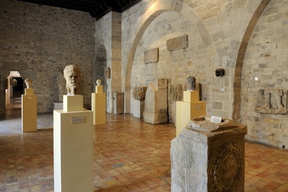France, Aude, Narbonne, Palais des Archevêques, archaeological museum, Hall of Gallo-Roman antiquities