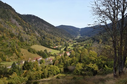 France, Vosges (88), Le Valtin, village de la haute-vallée de la Meurthe
