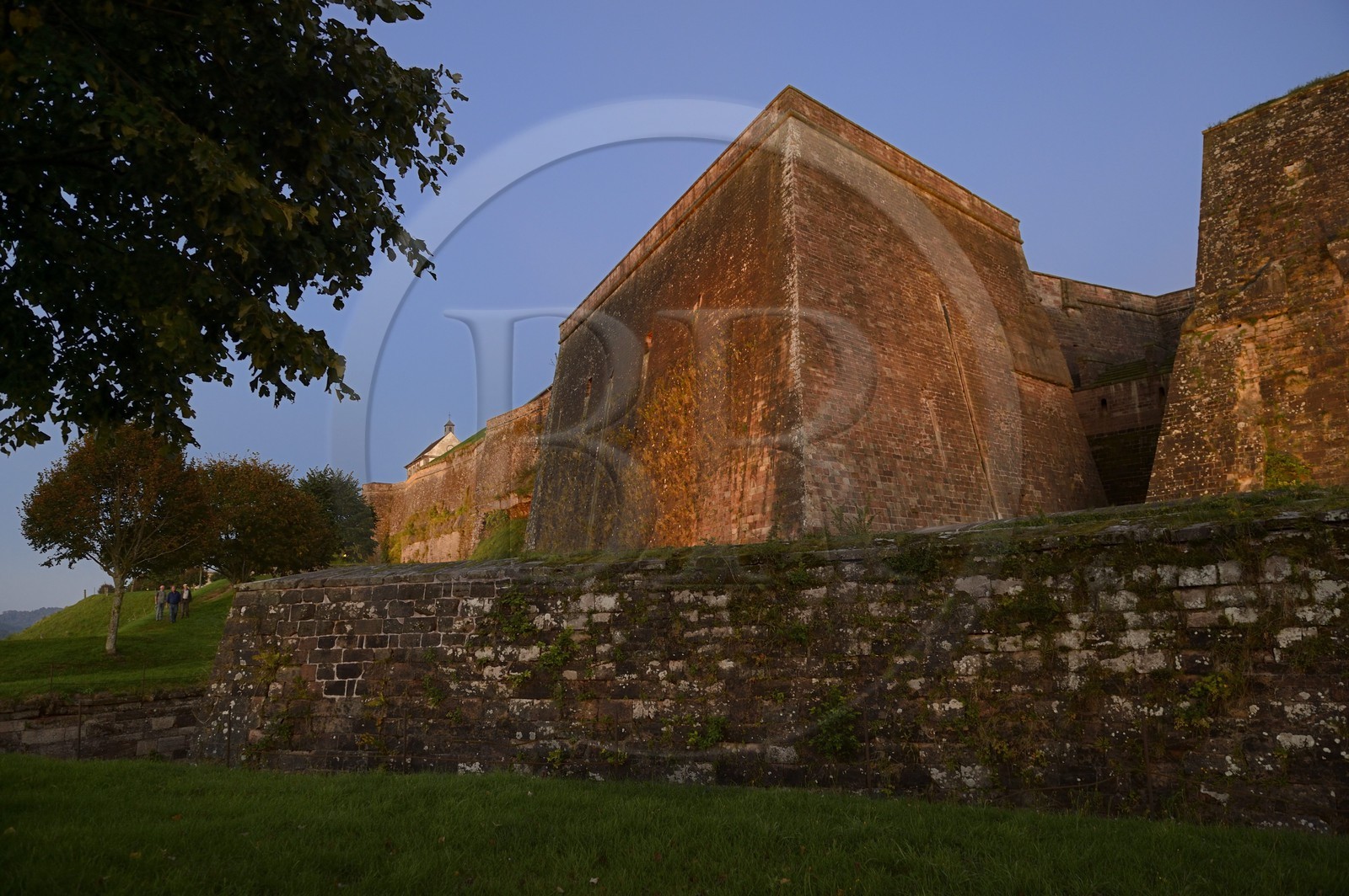 France, Moselle (57), parc régional des Vosges du nord, Bitche, la citadelle fortifiée par Vauban