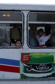 Egypte, Le Caire, bus