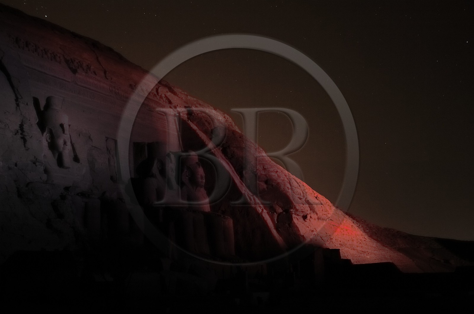 Egypte, Haute Egypte, Nubie, Abou Simbel, site classé Patrimoine Mondial de l'UNESCO, temple de Ramsès II