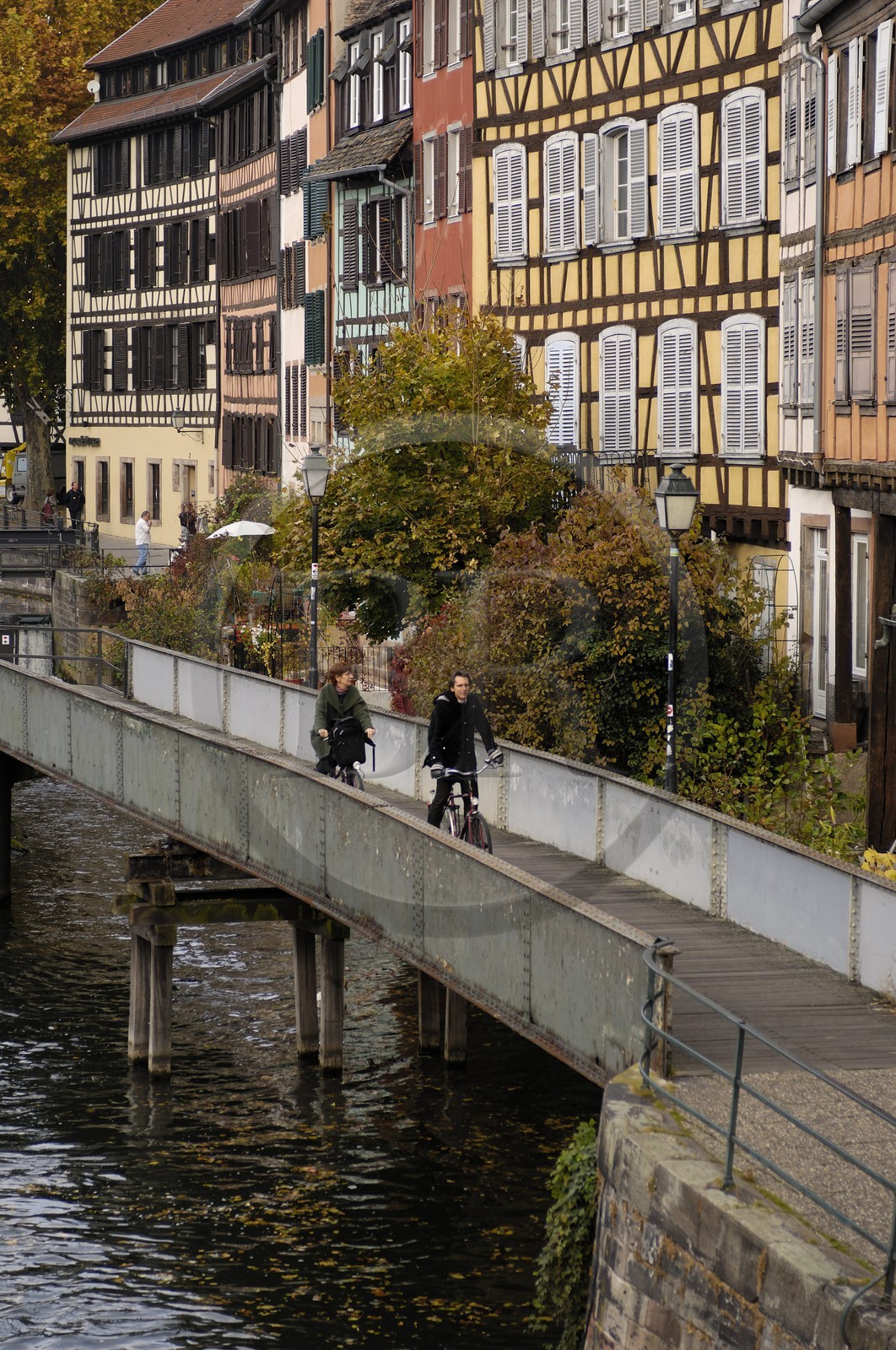 France, Bas Rhin (67), Strasbourg, quartier de la Petite France, maisons à colombage