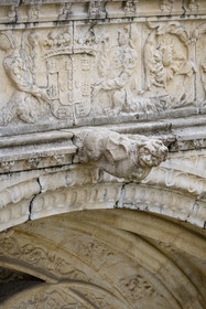 Portugal, Lisbonne, Bélem, Monastere des Hiéronymites (Mosteiro dos Jerónimos), classé Patrimoine Mondial de l'UNESCO, le cloitre