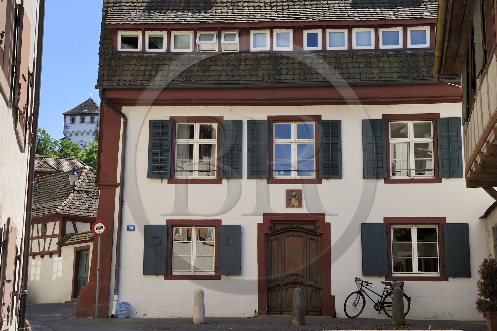 Suisse, Bâle, le vieux quartier Saint-Alban