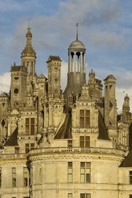 France, Loir et Cher (41), Vallée de la Loire classée Patrimoine Mondial de l' UNESCO, château de Chambord