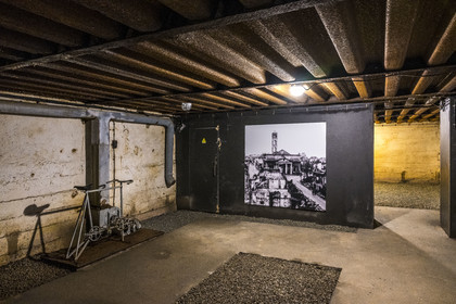 France, Morbihan, Lorient, the passive defense shelter located under Place Alsace-Lorraine created by the German occupiers in 1941
