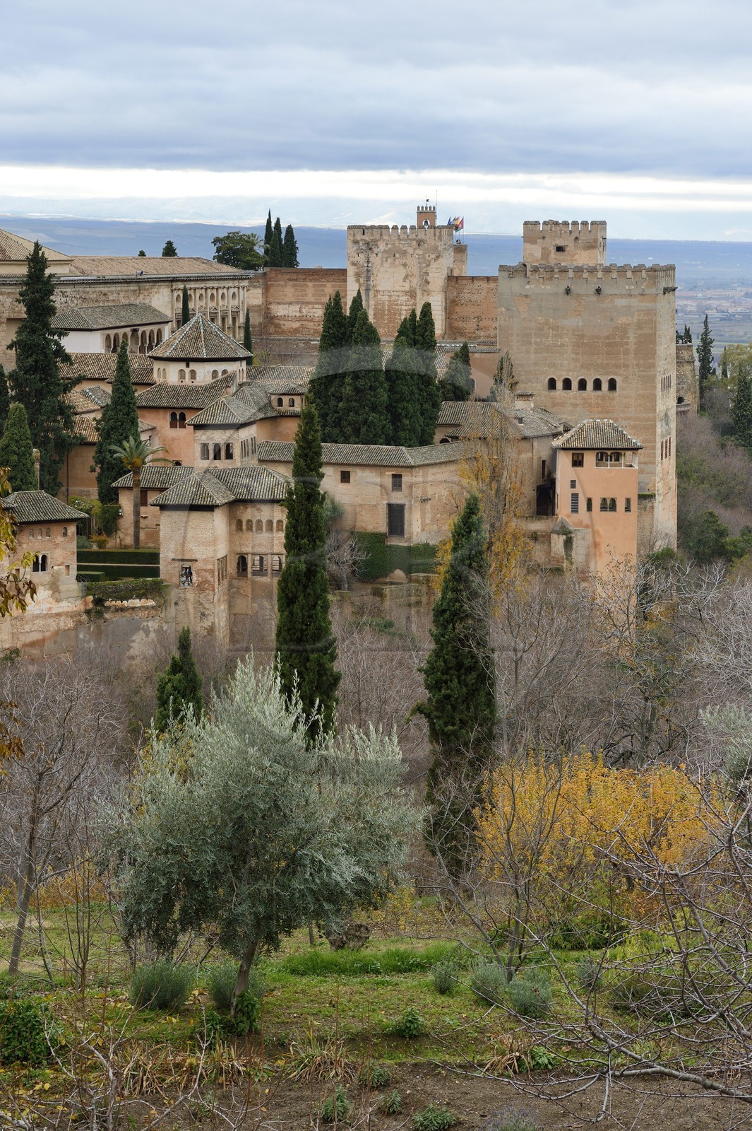 Espagne, Andalousie, Grenade, l'Alhambra, classé Patrimoine Mondial de l'UNESCO