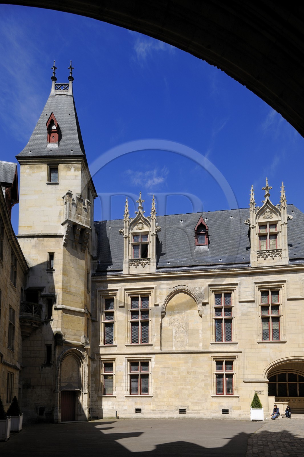 France, Paris, hôtel de Sens, head office .of the Forney Library in the Marais District