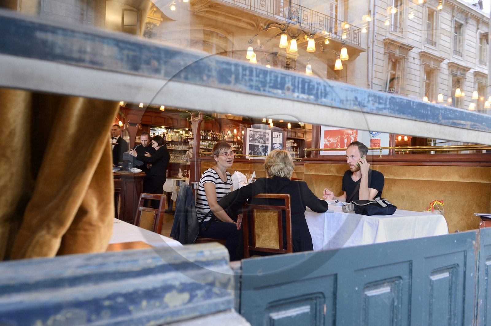 France, Meurthe-et-Moselle (54), Nancy, brasserie Flo Excelsior de 1910, Art Nouveau