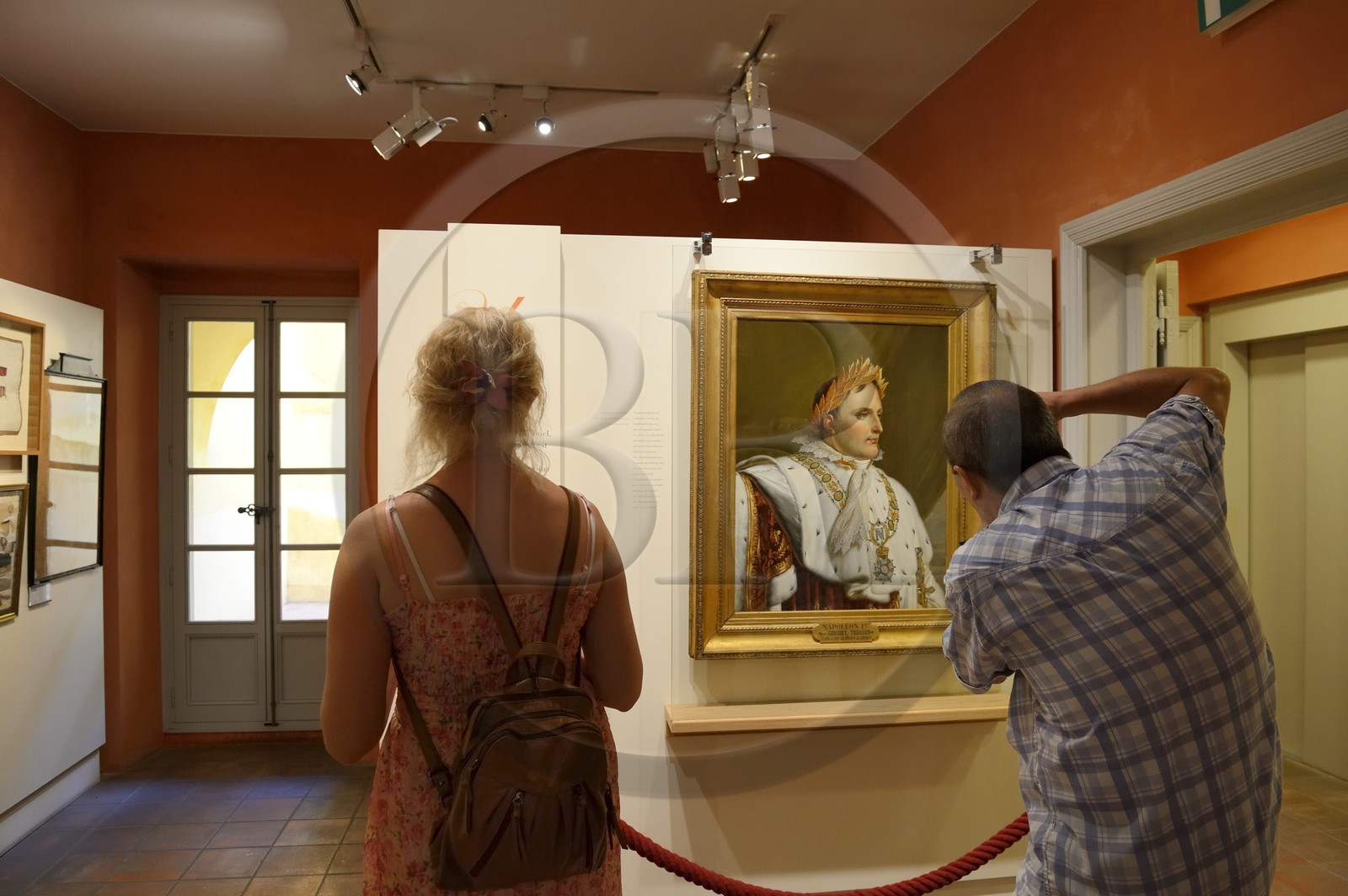 France, Corse du Sud, Ajaccio, Bonaparte House Museum in the house where Napoleon Bonaparte was born