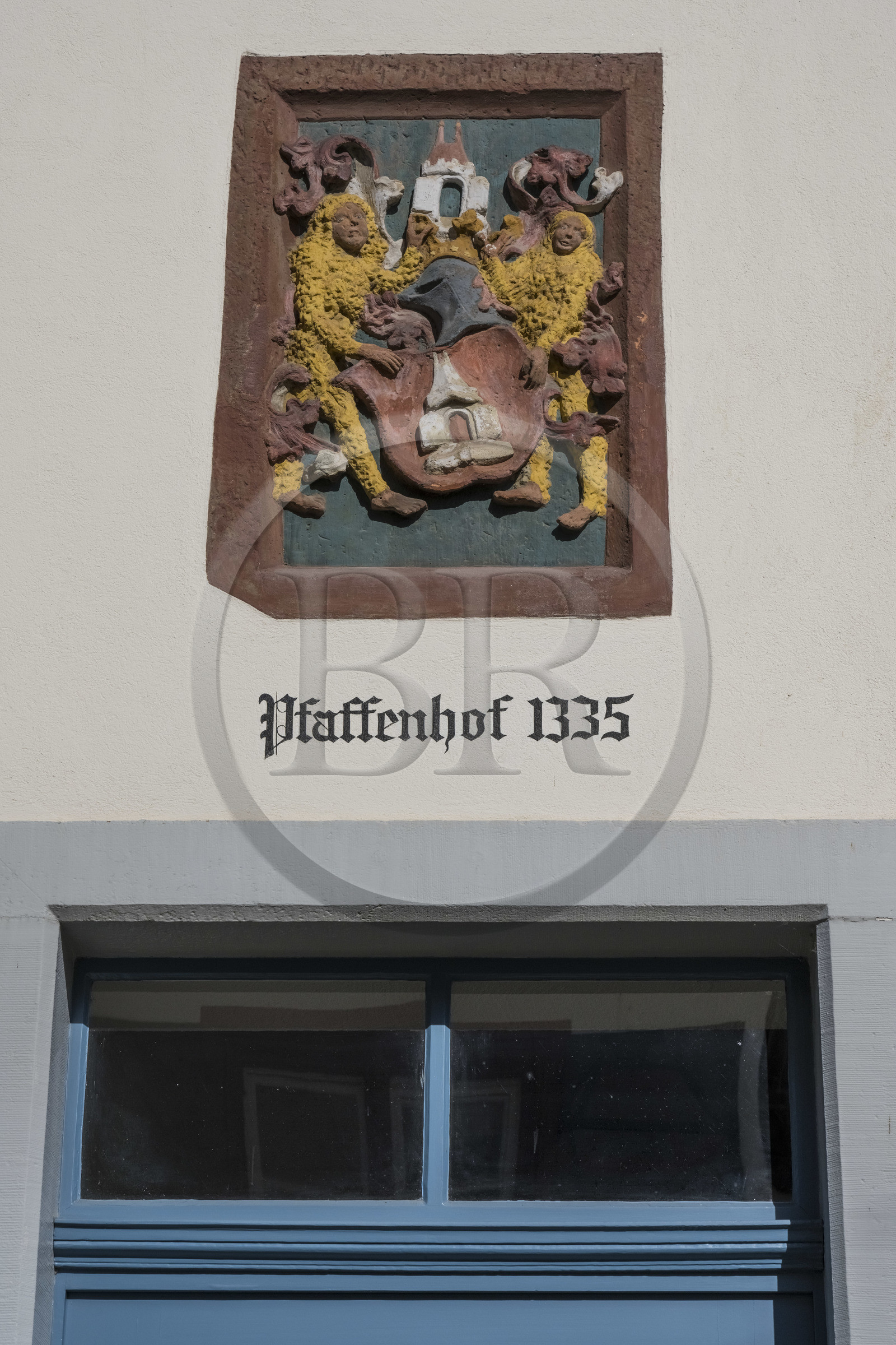 Switzerland, Basel, Old town of Greater Basel (left bank), 14th century house in Petersgasse Street