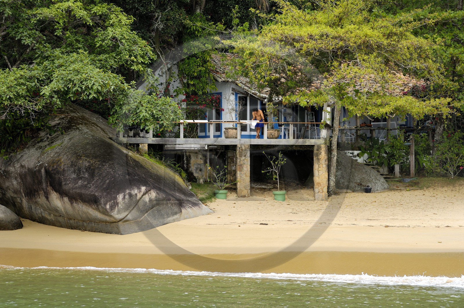 Brésil, Etat de Rio de Janeiro, baie de Paraty