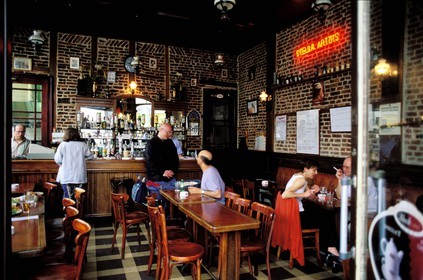 France, Nord, Lille, cafe Au parvis de la Treille