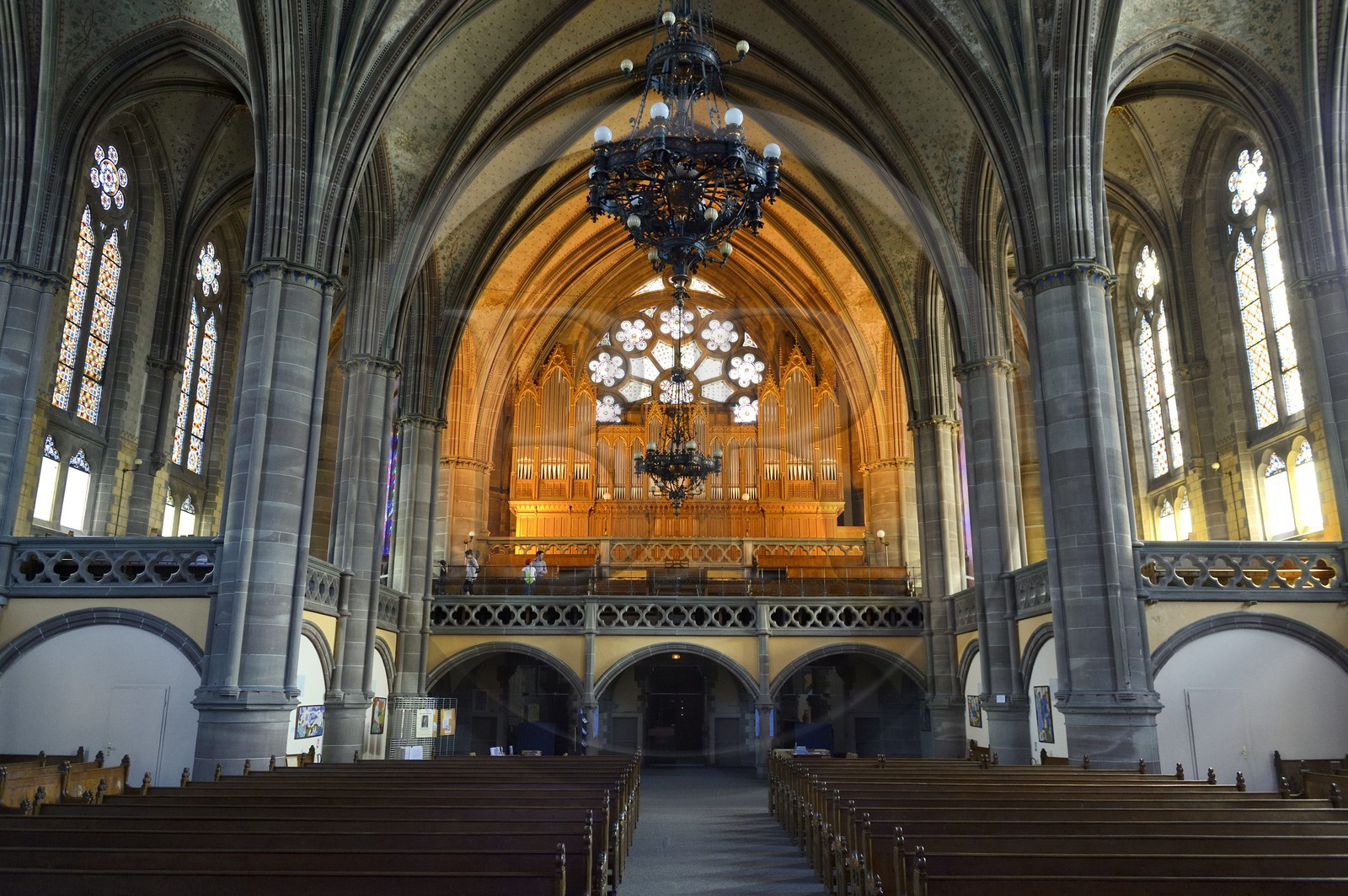 France, Bas Rhin, Strasbourg, Neustadt district dating from the german period, Saint-Paul church, a former Protestant garrison church (1897)