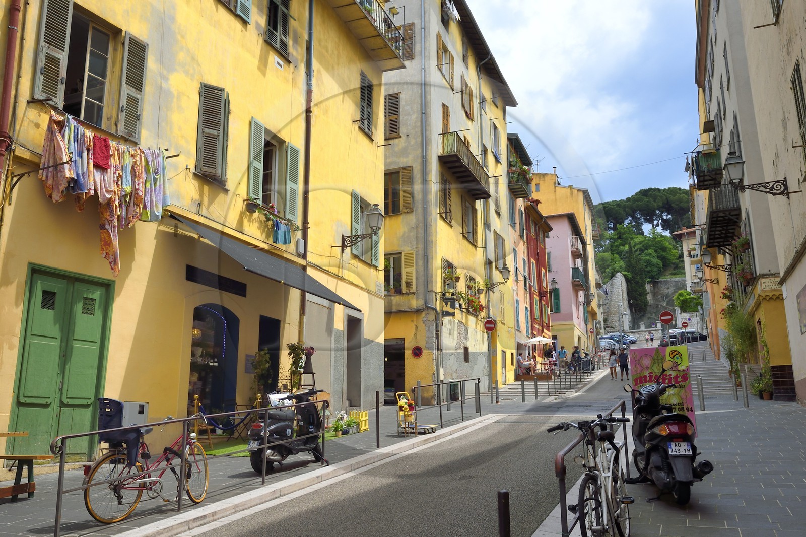 France, Alpes-Maritimes, Nice, Old Town, rue Rossetti