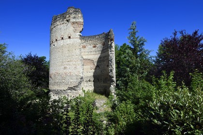 France, Dordogne (24), Périgord Blanc, Périgueux, quartier de la Cité dit de Vésone, ruine romaine de la Tour de Vésone (Vesunna)