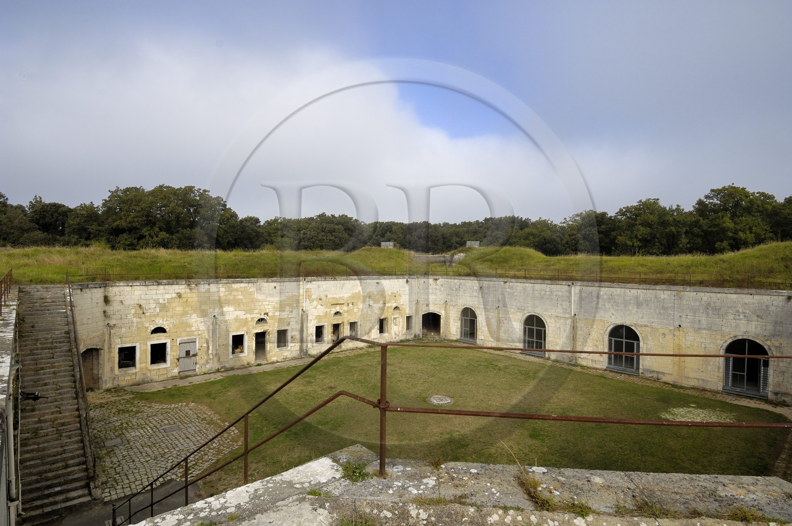 France, Charente-Maritime (17), Ile d'Aix, le Fort Liédot au nord
