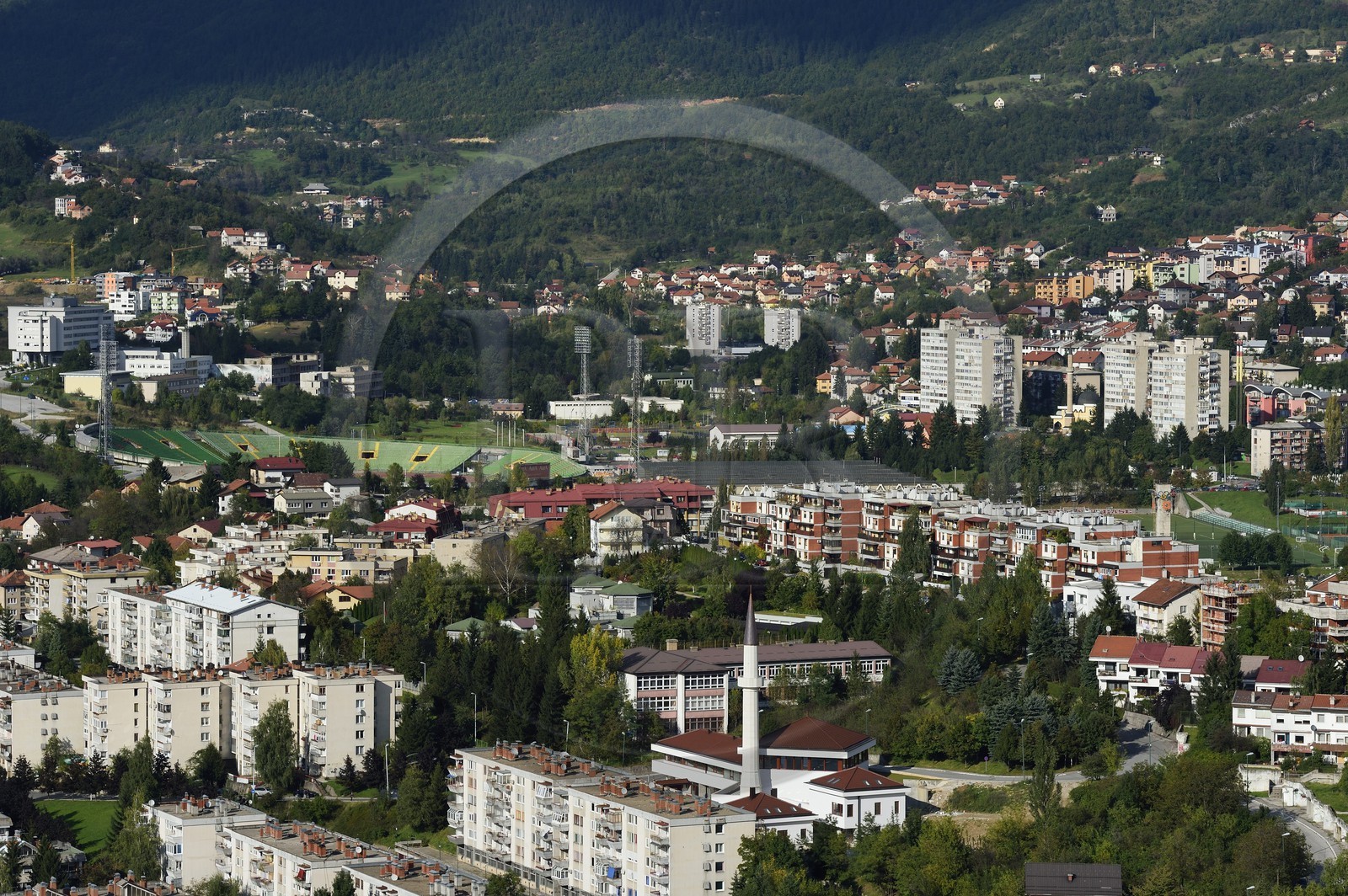 Bosnia and Herzegovina, Sarajevo, Kosevo Olympic stadium (Asim Ferhatovic Hase Stadium)