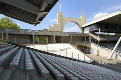 France, Rhone, Lyon, the Gerland stadium from the architect Tony Garnier