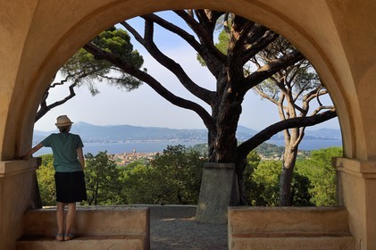 France, Var, Saint-Tropez seen from the sainte-Anne chapel