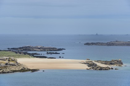 France, Côtes-d'Armor (22), Côte de Granit Rose, Trébeurden, île Molène