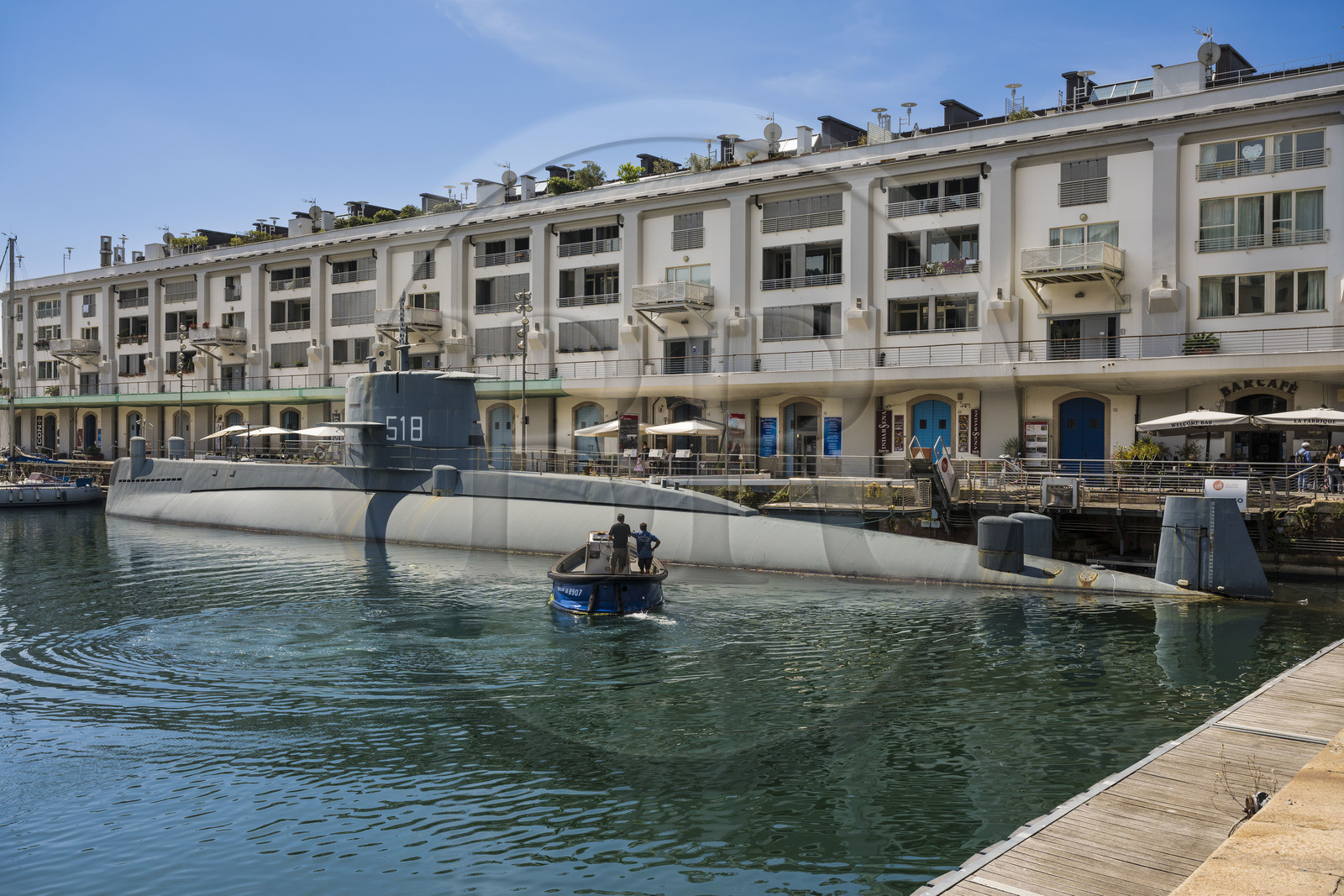 Italy, Liguria, Genoa, Porto Antico (Old Port), Galata Museo del Mare (MUMA), museum dedicated to the maritime world, Nazario Sauro submarine