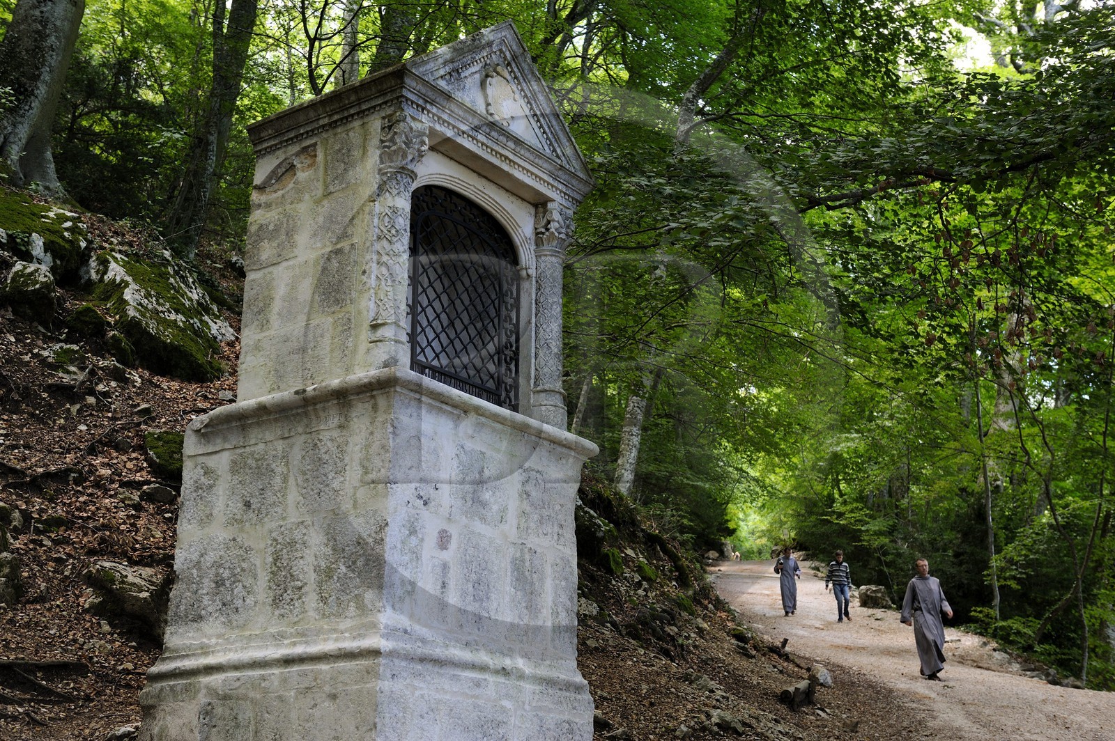 France, Var (83), Sainte Baume, sanctuaire de Sainte-Marie-Madeleine