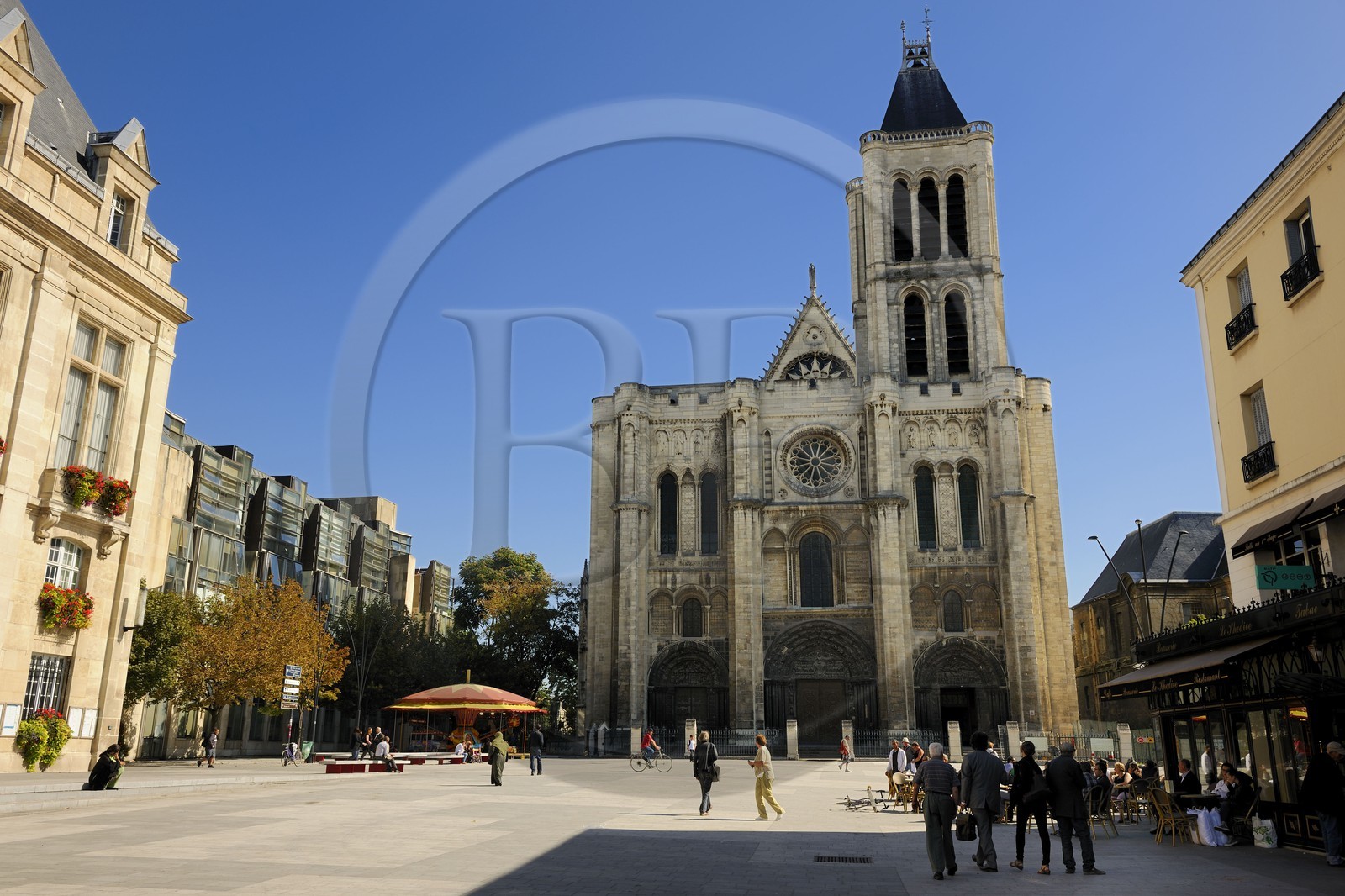 France, Seine-Saint-Denis (93), Saint-Denis, la basilique de Saint-Denis