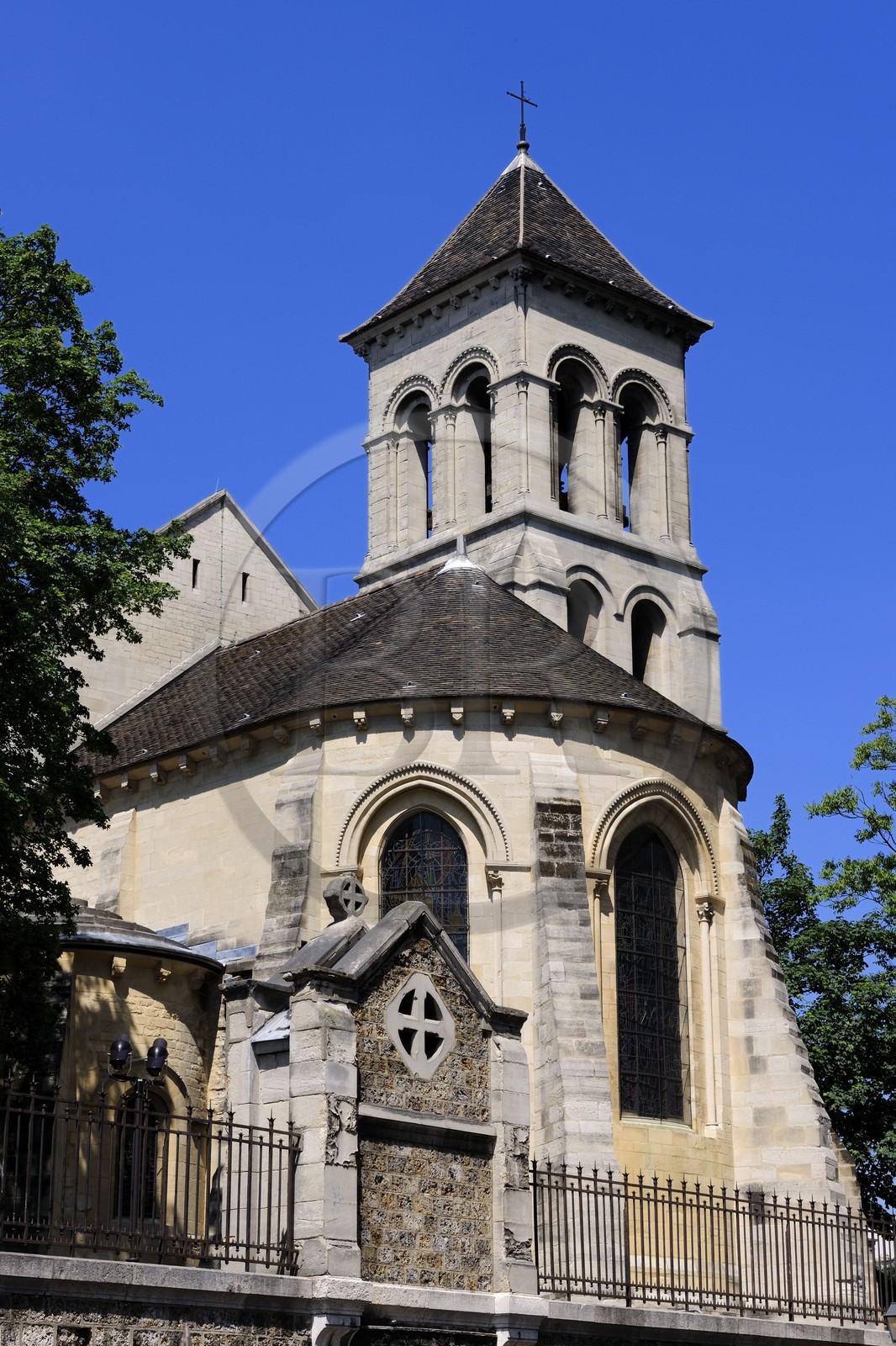 France, Paris (75), l'église Saint-Pierre de Montmartre