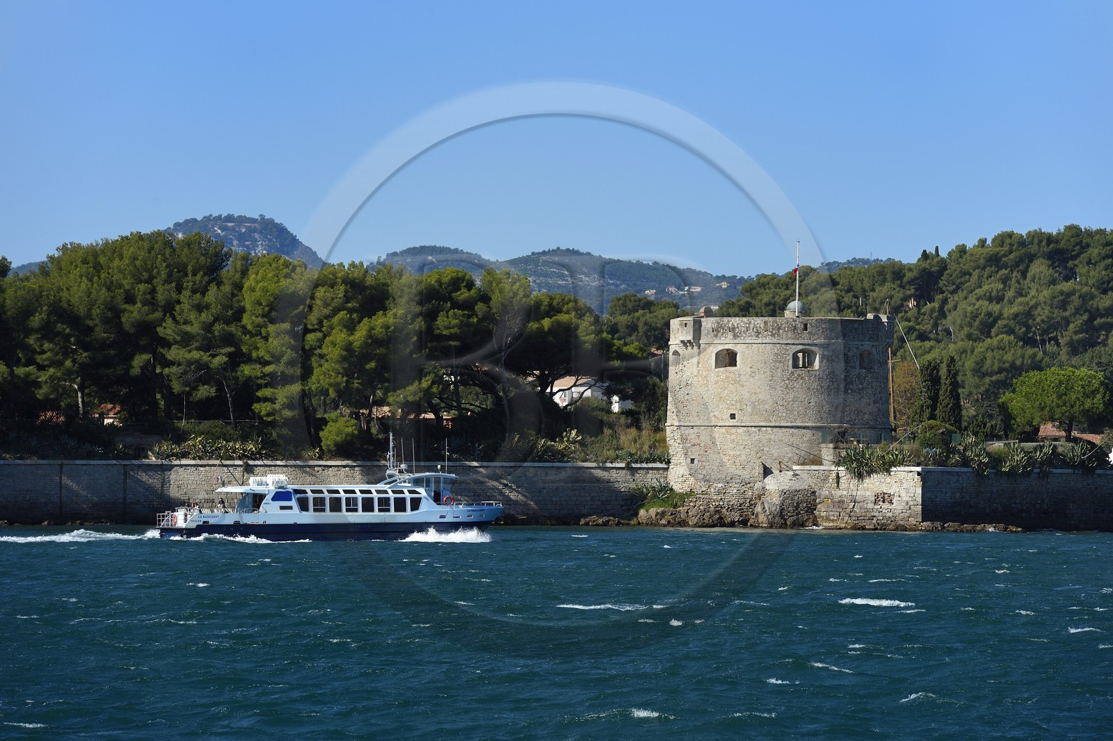 France, Var (83), la rade de Toulon, La Seyne-sur-Mer, Fort Balaguier