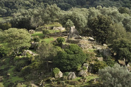 France, Corse du Sud, prehistoric site of Filitosa, the oppidum