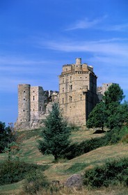 France, Gard, Portes castle, 12th century, modified Renaissance