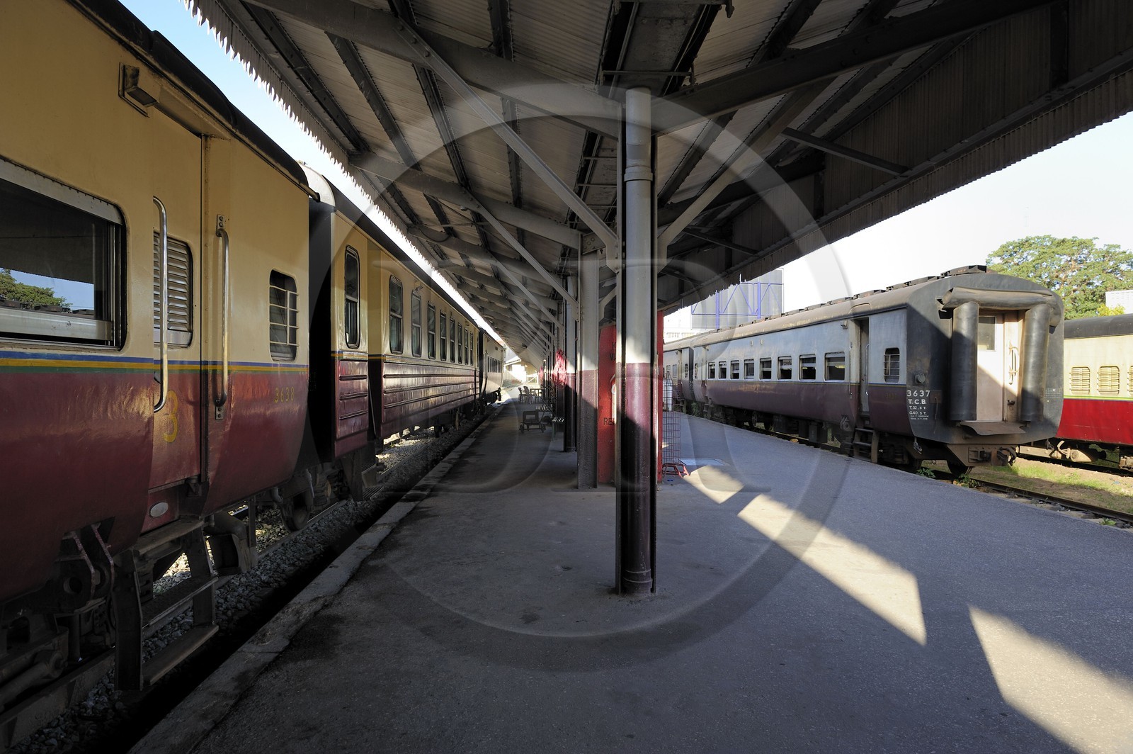 Tanzania, Dar es-Salaam, central railway station