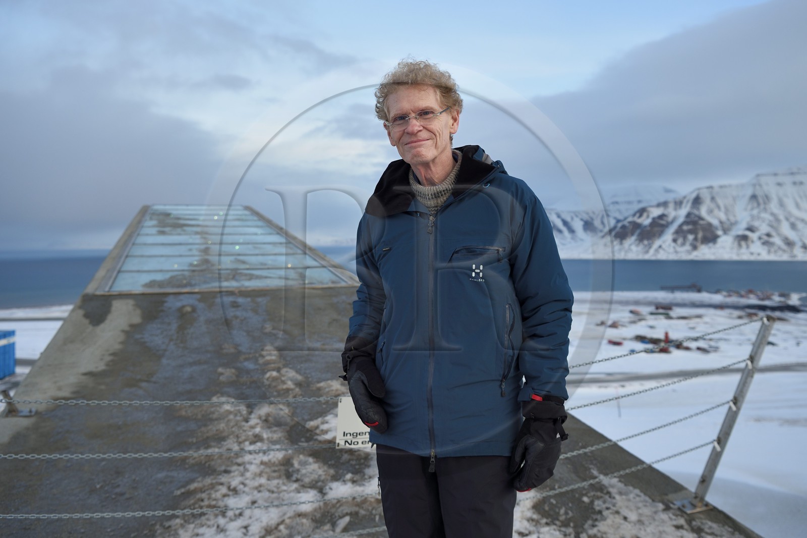 Norway, Svalbard, Spitzbergen, Longyearbyen, Svalbard Global Seed Vault (Seed Bank), Cary Fowler at the initiative of the Global Crop Diversity Trust and Seed Vault Project