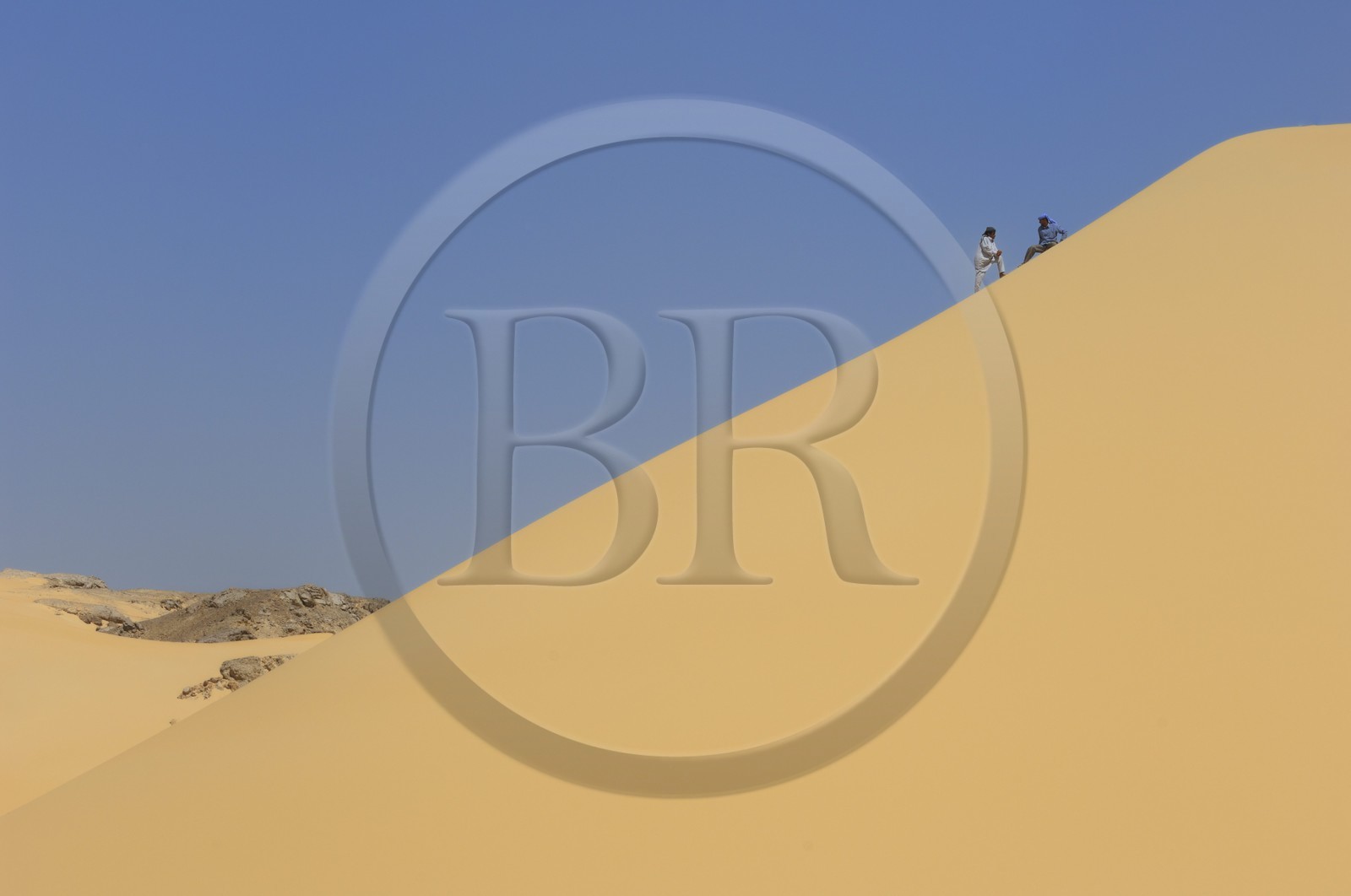 Egypt, Lower Egypt, Libyan desert, the dunes not far from the oasis of Bahariya (Bahareyya)