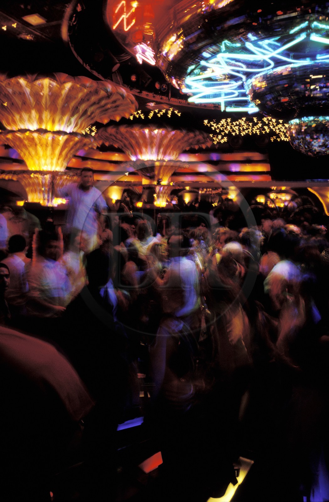 France, Var, Saint Tropez, nightclub Les Caves du Roy in Le Byblos Hotel