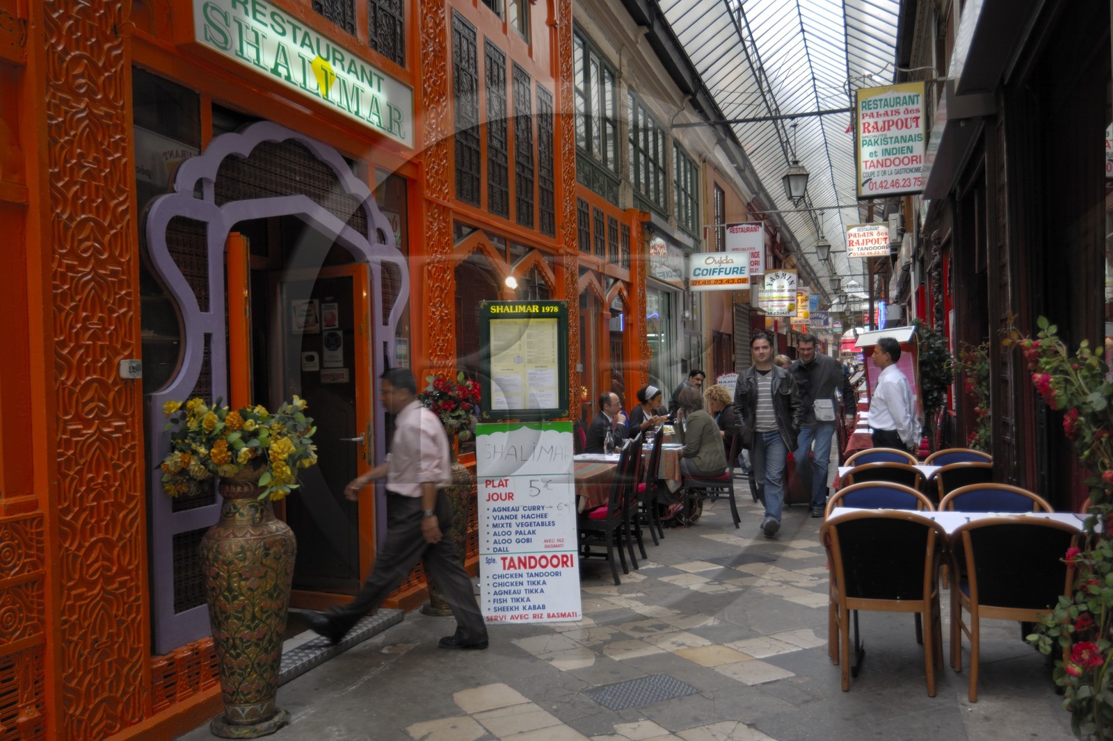 France, Paris (75), le passage Brady et son athmosphere indienne