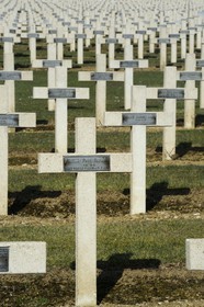 France, Meuse, Douaumont, battle of Verdun, ossuary of Douaumont, national necropolis