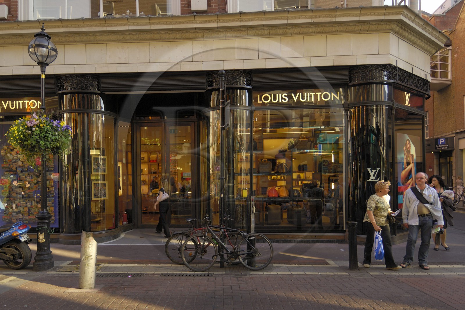 Irlande, Dublin, rue commercante du centre ville