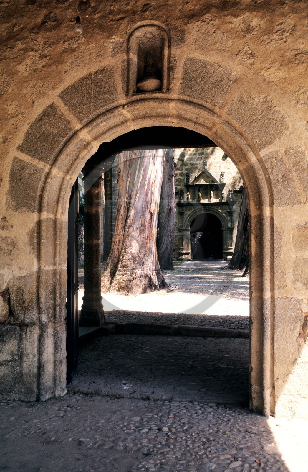 Espagne, Estrémadure, Cuacos de Yuste-Monastère dans lequel Charles-Quint a fini ses jours