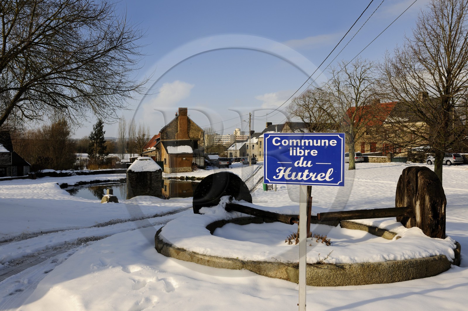 France, Manche (50), Cotentin, Saint-Lô, la commune libre du Hutrel