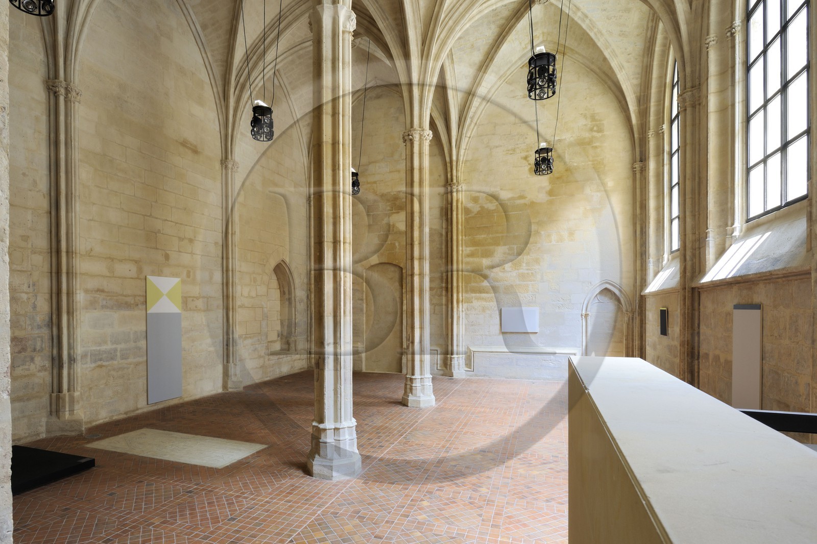 France, Paris (75), le Collège des Bernardins, l’ancienne sacristie
