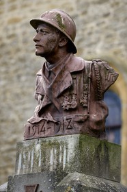 France, Meuse, battle of Verdun, Cunel, War memorial