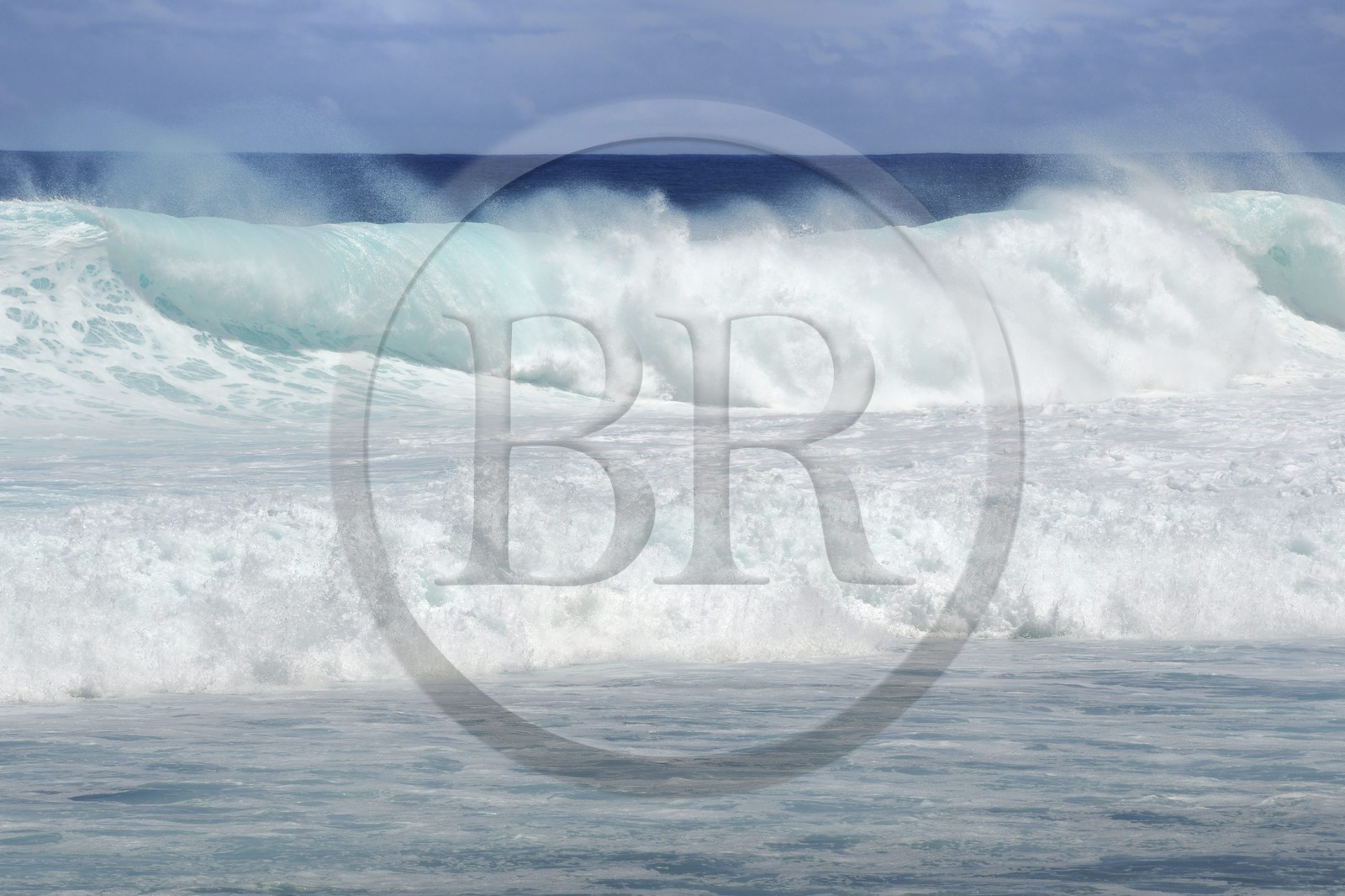 France, île de la Réunion, la côte sud, plage de Grand-Anse