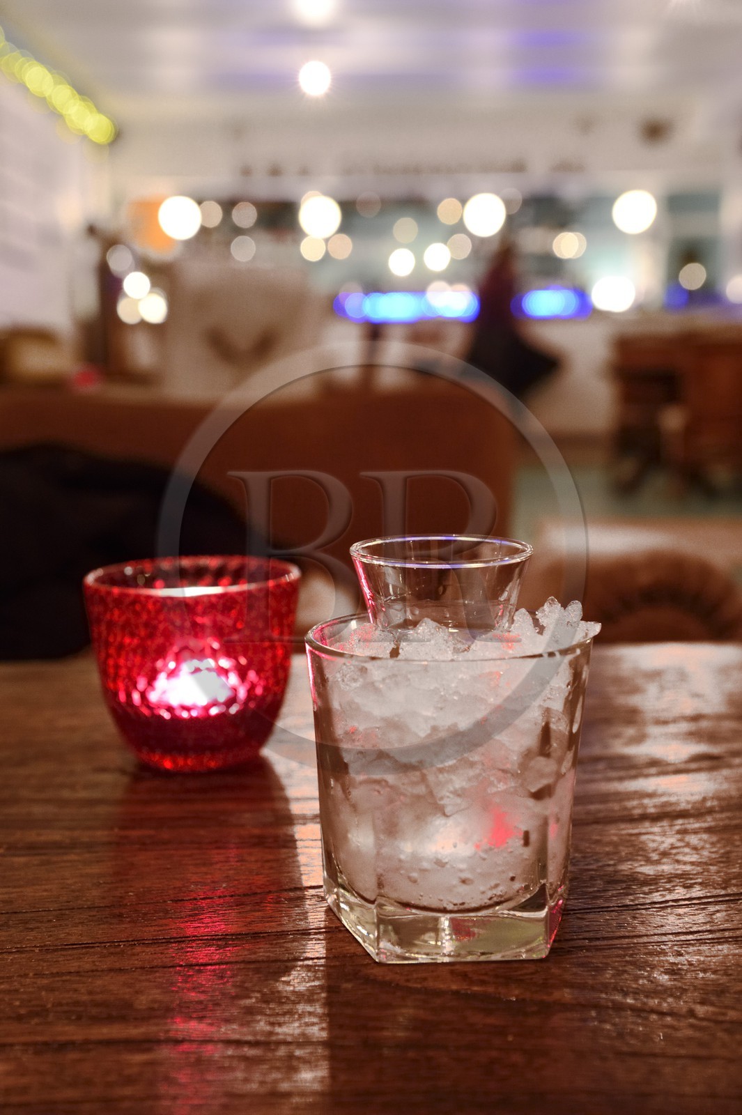 Suède, Västra Götaland, Iles Koster, Ekenäs, bar de l'hotel Ekenäs Sydkoster