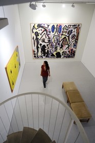 Suisse, Bâle, la galerie Beyeler, oeuvres de Penk