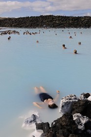 Iceland, Sudurnes Region, Grindavik, the Blue Lagoon